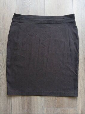 Ricki’s Pencil Skirt Size 16 Brown Stretch Career Office Work Skirt Knee Length